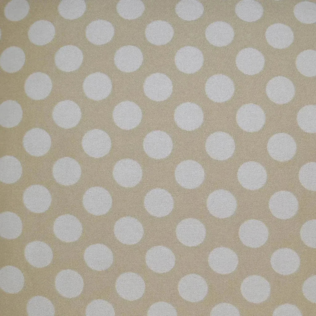Polka Dots Cream Throw Pillow With Insert - LOOMLAN - D.V. Kap - Throw Pillows