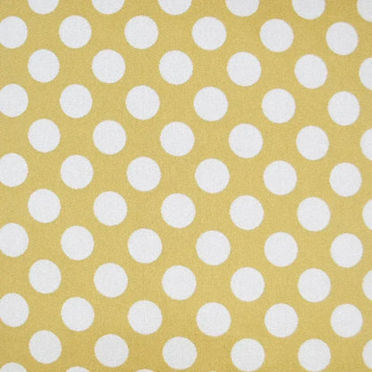 Polka Dots Gold Throw Pillow With Insert - LOOMLAN - D.V. Kap - Throw Pillows