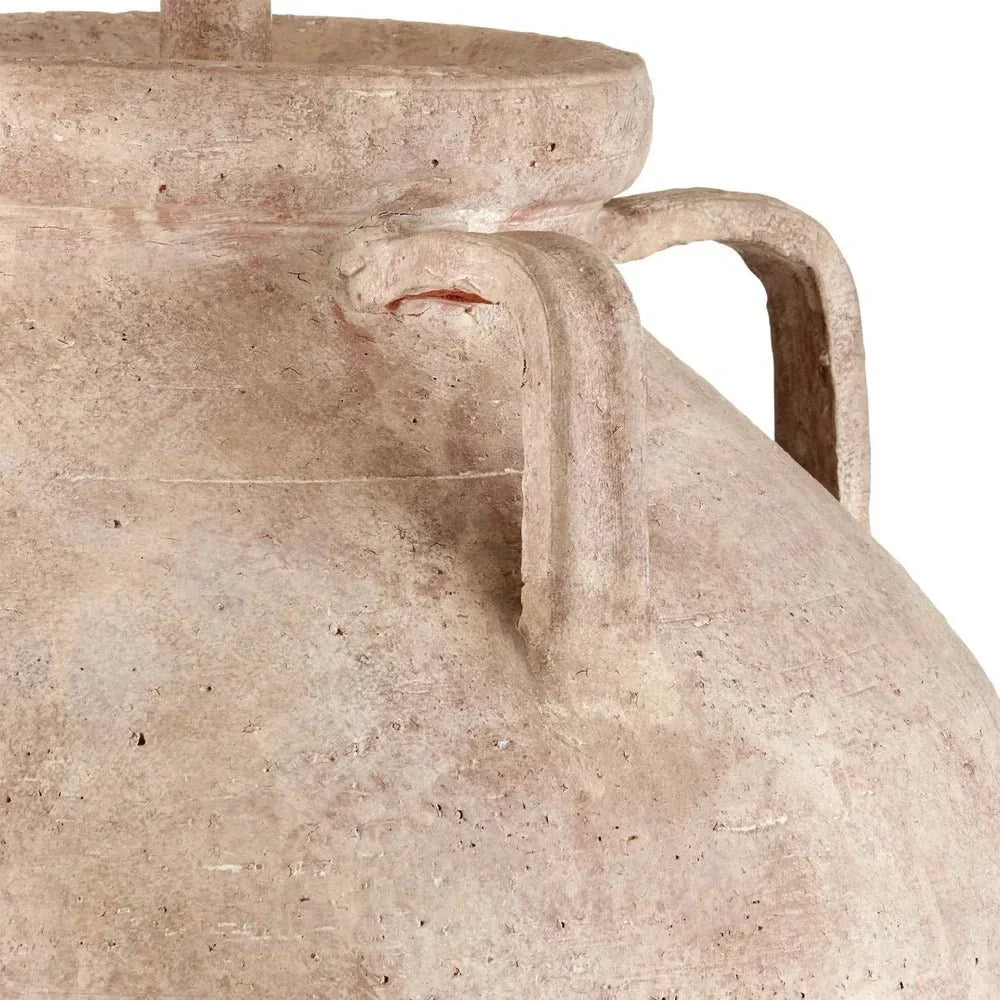 Pompeii Rustic Terracotta Design Table Lamp - LOOMLAN - Currey & Co - Table Lamps