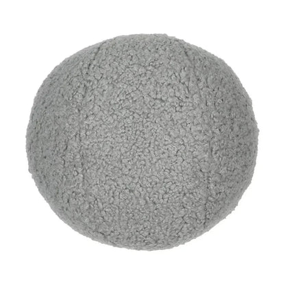Poodle Ball Grey Grey Throw Pillow Insert - LOOMLAN - D.V. Kap - Throw Pillows