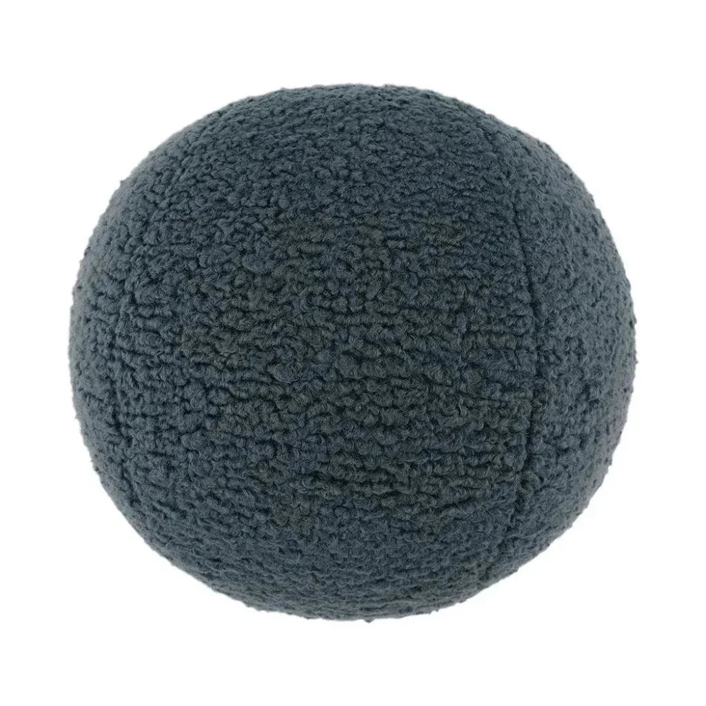 Poodle Ball Grey Throw Pillow With Insert - LOOMLAN - D.V. Kap - Throw Pillows