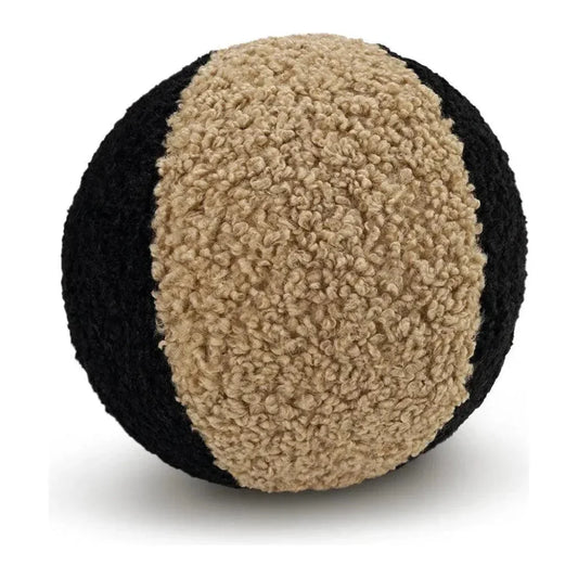 Poodle Ball II Jet Black Throw Pillow Insert - LOOMLAN - D.V. Kap - Throw Pillows