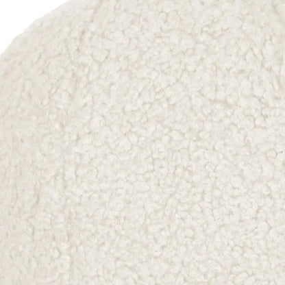 Poodle Ball Ivory Throw Pillow With Insert - LOOMLAN - D.V. Kap - Throw Pillows