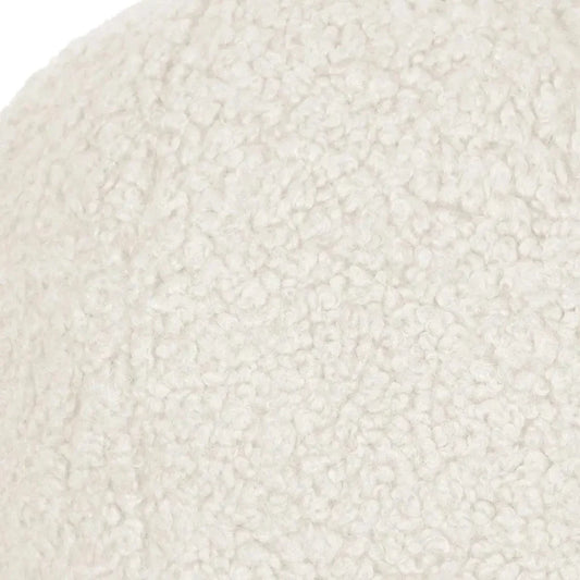 Poodle Ball Off - White Throw Pillow Insert - LOOMLAN - D.V. Kap - Throw Pillows