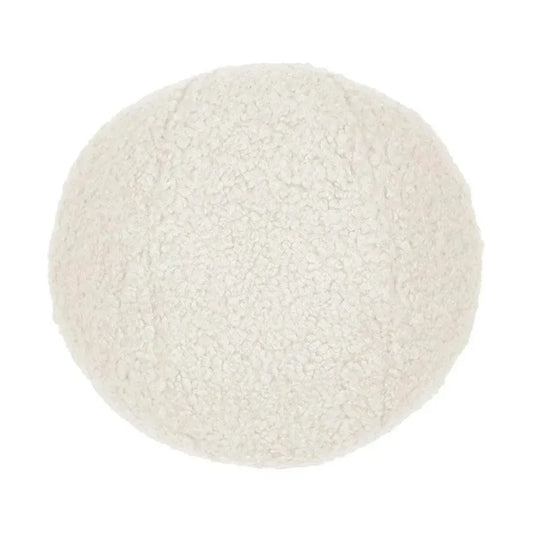 Poodle Ball Off - White Throw Pillow Insert - LOOMLAN - D.V. Kap - Throw Pillows