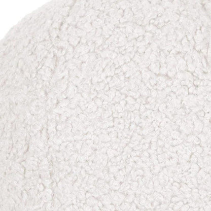 Poodle Ball White White Throw Pillow Insert - LOOMLAN - D.V. Kap - Throw Pillows