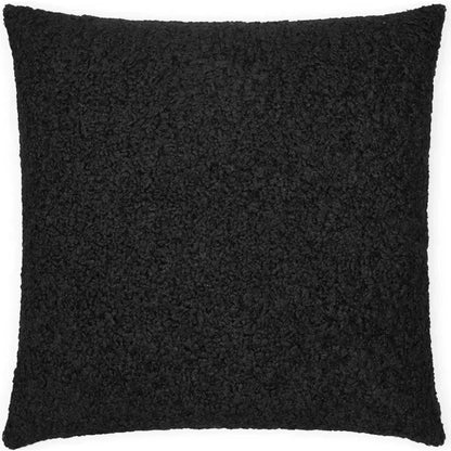 D.V. Kap Poodle Jet Black Throw Pillow With Insert