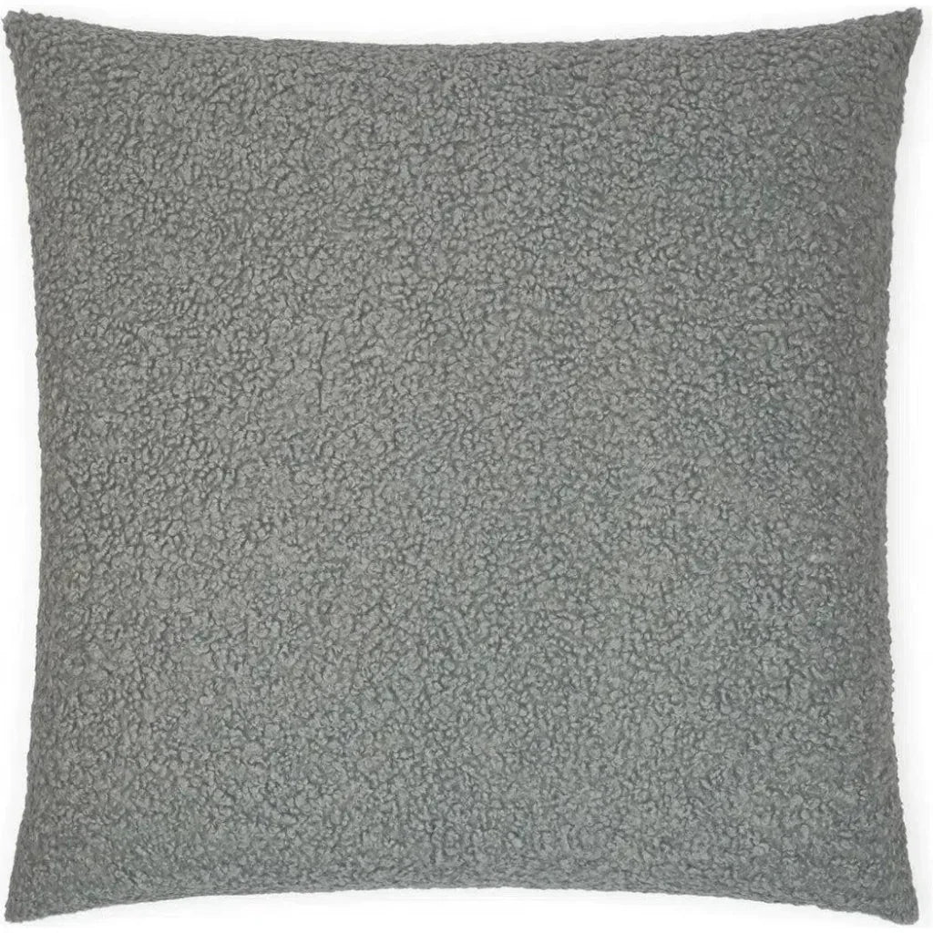 D.V. Kap Poodle Pewter Grey Throw Pillow With Insert