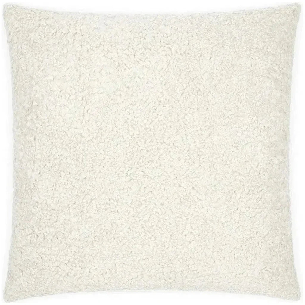 Poodle Solid Faux Fur Large Throw Pillow Insert - LOOMLAN - D.V. Kap - Throw Pillows