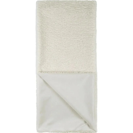 Poodle Throw - Ivory - LOOMLAN - D.V. Kap - Throw Blankets