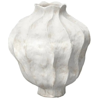 Poppy Porcelain Decorative Vase Jamie Young 9.5 Inch - LOOMLAN - Jamie Young - Vases & Jars