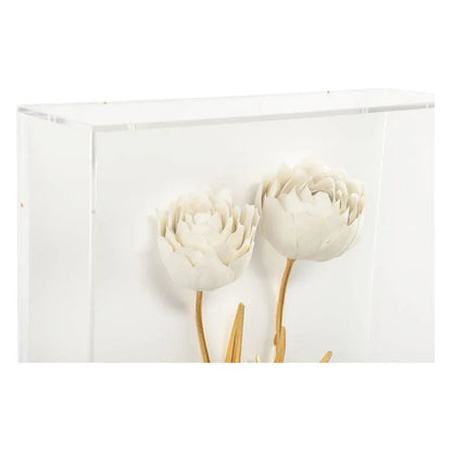 Porcelain Flowers Hamdmade Artwork-Framed Wall Art-Chelsea House-LOOMLAN