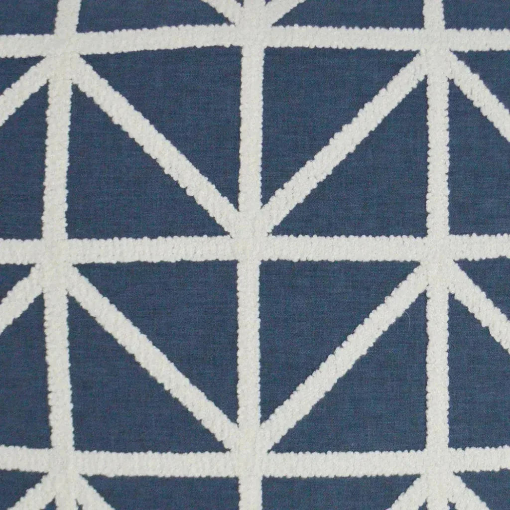 D.V. Kap Port Of Call Blue Throw Pillow With Insert