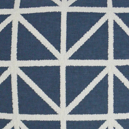 D.V. Kap Port Of Call Blue Throw Pillow With Insert