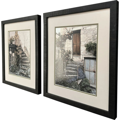 Porte Glass Front Grey Framed Wall Art 2PC -- view 3