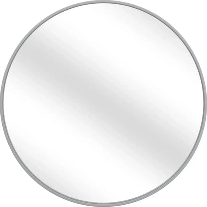 Portia Metal Silver Wall Mirror - LOOMLAN - Bassett Mirror - Wall Mirrors