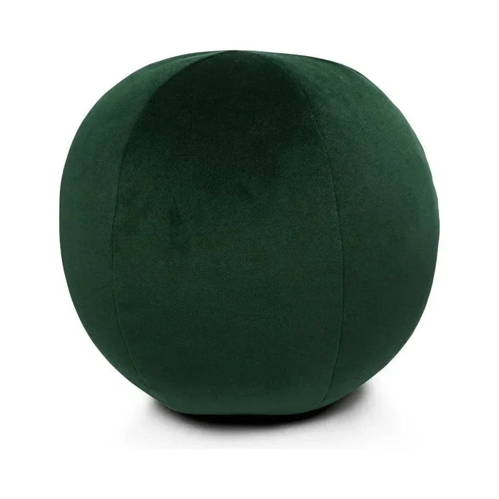 Posh Ball 10" Forest Green Throw Pillow With Insert - LOOMLAN - D.V. Kap - Throw Pillows
