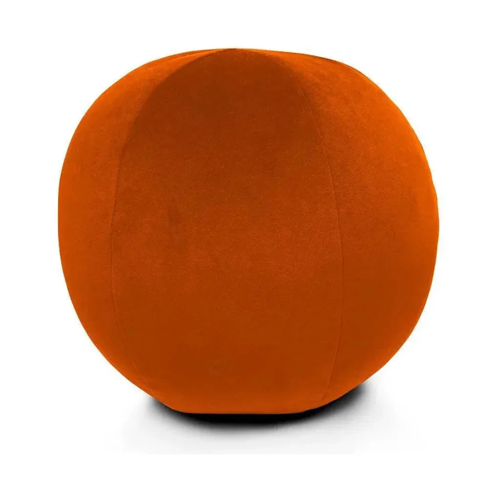 Posh Ball Blush Orange Throw Pillow Insert - LOOMLAN - D.V. Kap - Throw Pillows
