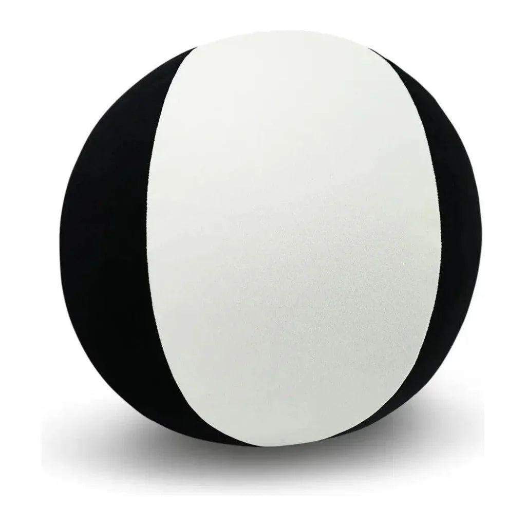 Posh Ball II Black Throw Pillow With Insert - LOOMLAN - D.V. Kap - Throw Pillows