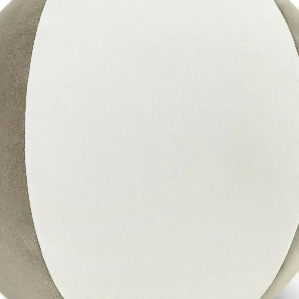 Posh Ball II Stone Grey Throw Pillow Insert - LOOMLAN - D.V. Kap - Throw Pillows