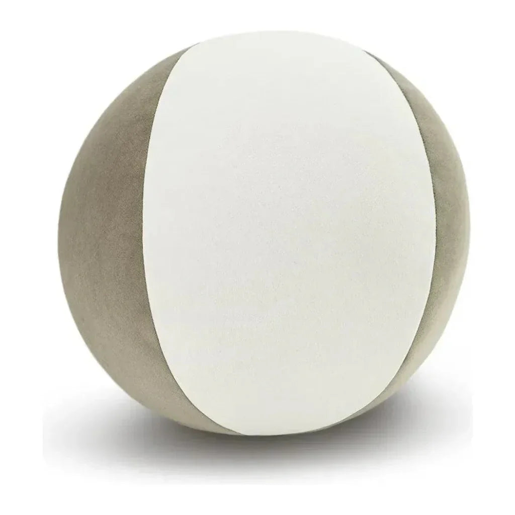 Posh Ball II Stone Grey Throw Pillow Insert - LOOMLAN - D.V. Kap - Throw Pillows