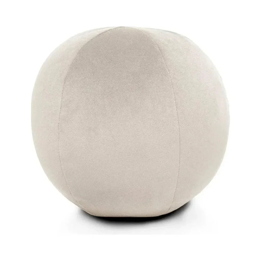 Posh Ball White White Throw Pillow Insert - LOOMLAN - D.V. Kap - Throw Pillows