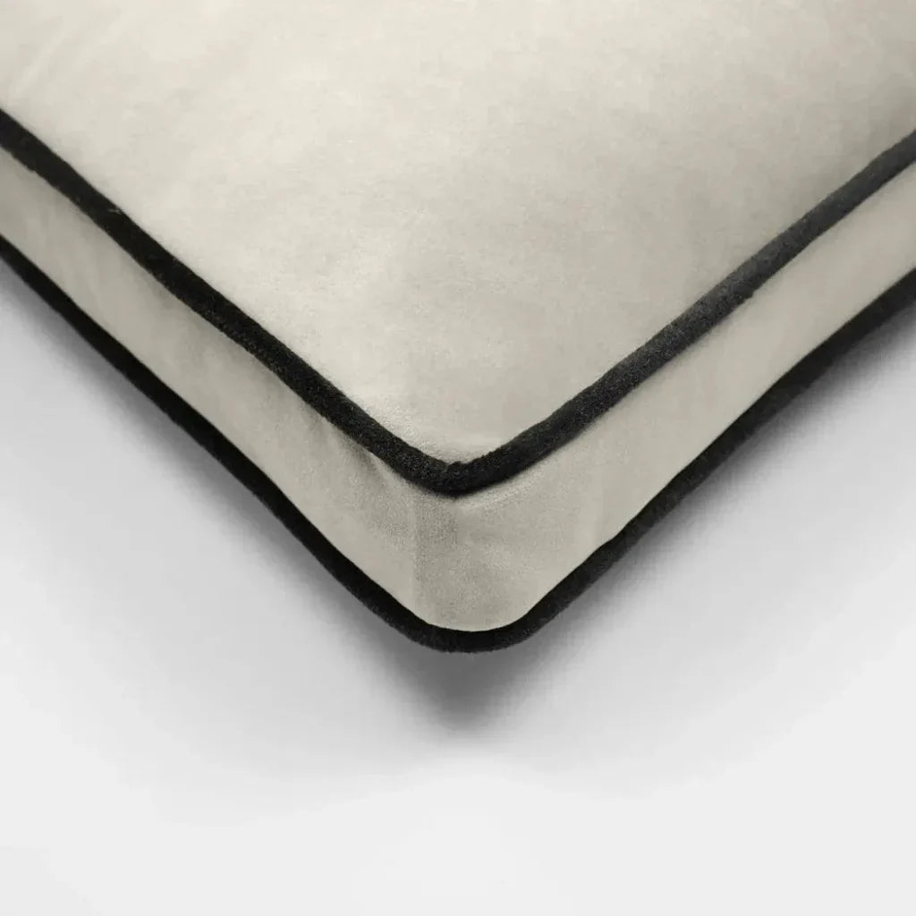 D.V. Kap Posh Box Ivory Throw Pillow With Insert