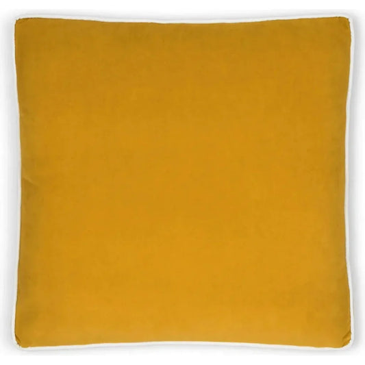 Posh Box Mustard Solid Yellow Large Throw Pillow Insert - LOOMLAN - D.V. Kap - Throw Pillows