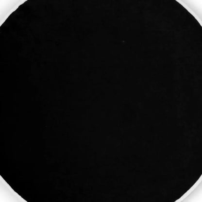 Posh Circle Black Throw Pillow With Insert - LOOMLAN - D.V. Kap - Throw Pillows