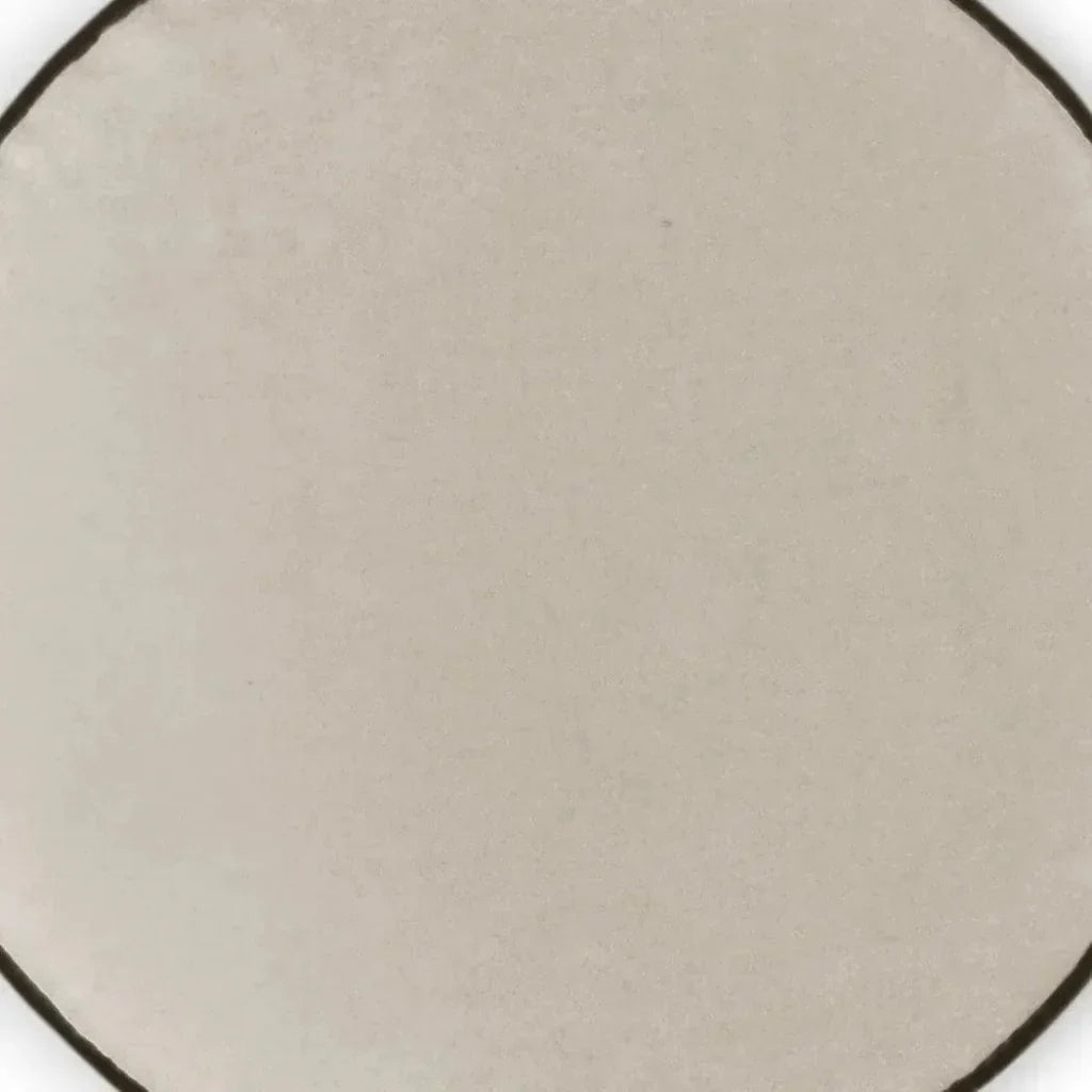 Posh Circle Ivory Throw Pillow With Insert - LOOMLAN - D.V. Kap - Throw Pillows