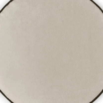 Posh Circle Ivory Throw Pillow With Insert - LOOMLAN - D.V. Kap - Throw Pillows