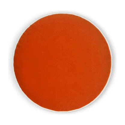 D.V. Kap Posh Circle Orange Throw Pillow With Insert