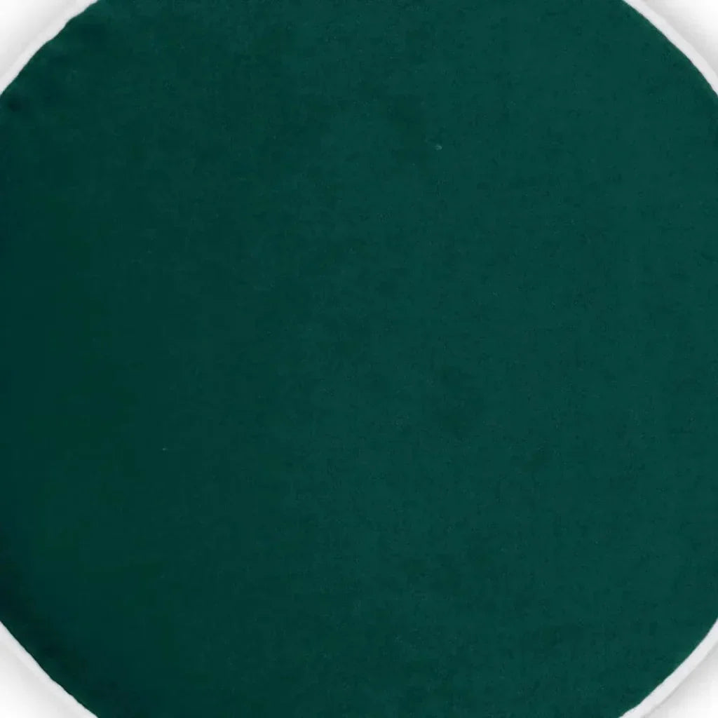 Posh Circle Teal Throw Pillow With Insert - LOOMLAN - D.V. Kap - Throw Pillows