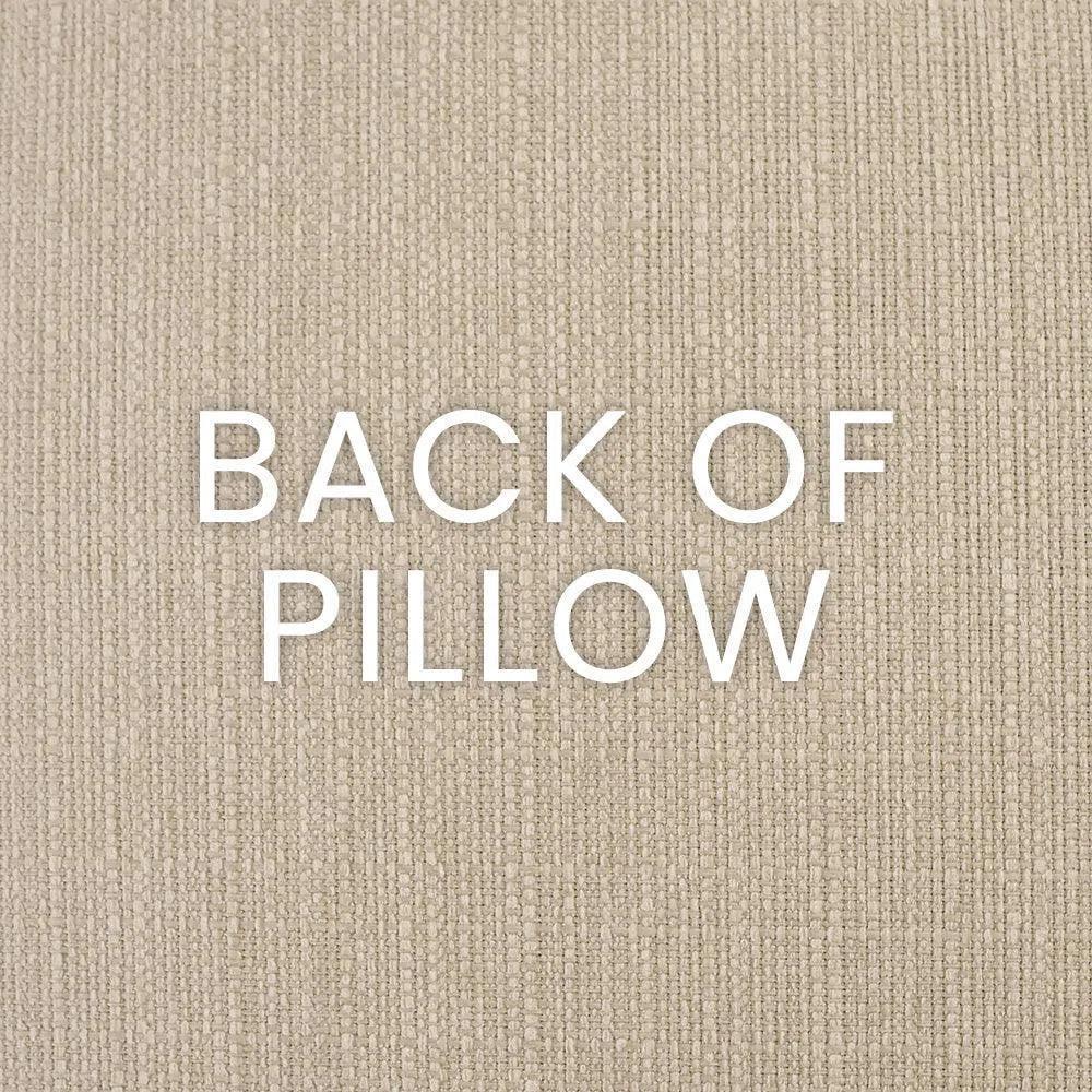 Posh Den Mist Textured Slate Blue Large Throw Pillow - LOOMLAN - D.V. Kap - Throw Pillows