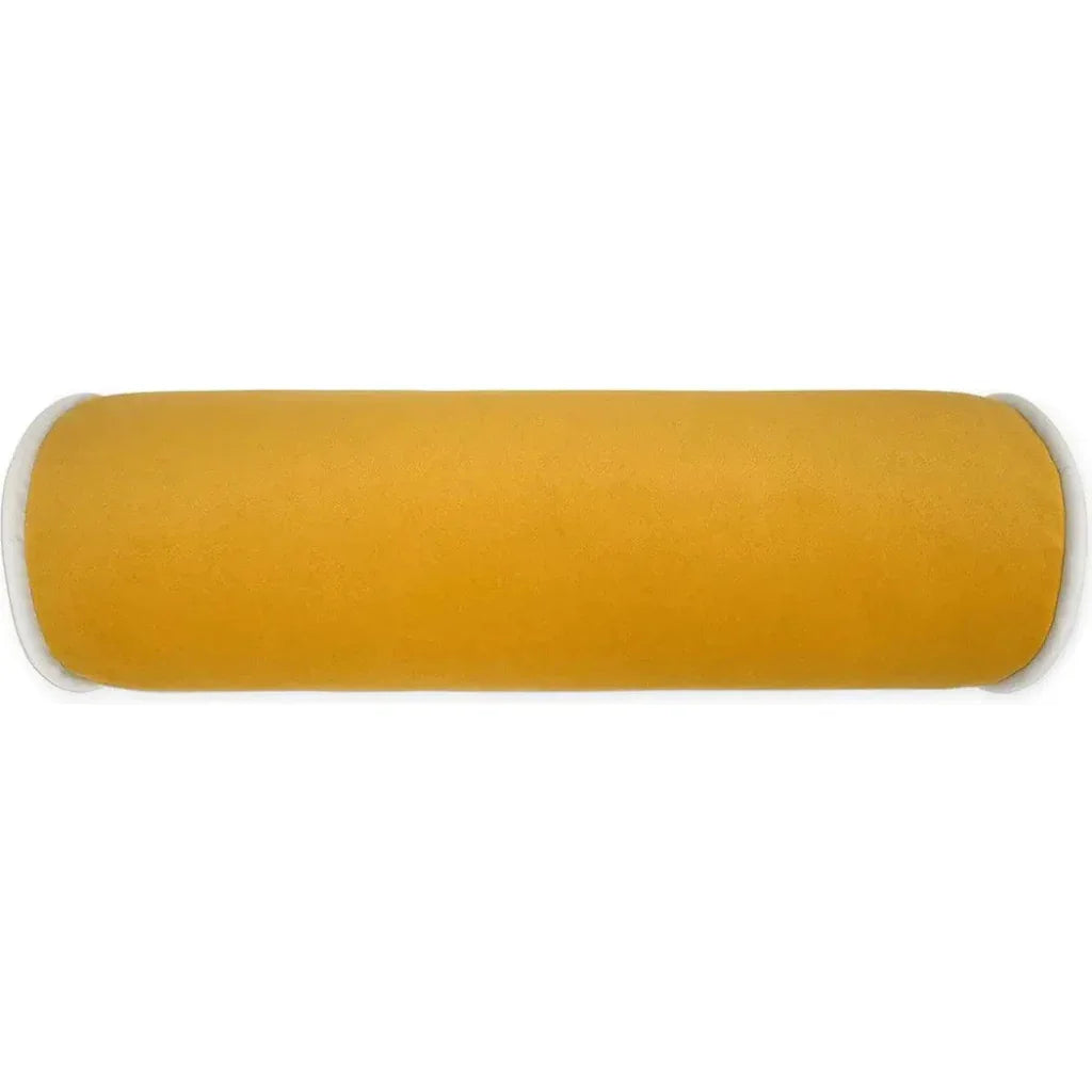 Posh Roll Mustard Yellow Throw Pillow Insert - LOOMLAN - D.V. Kap - Throw Pillows