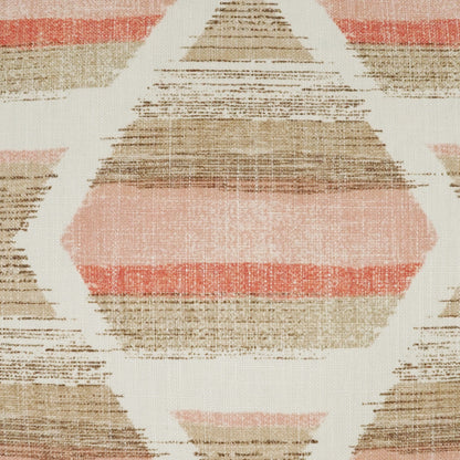 Praia Pink Throw Pillow