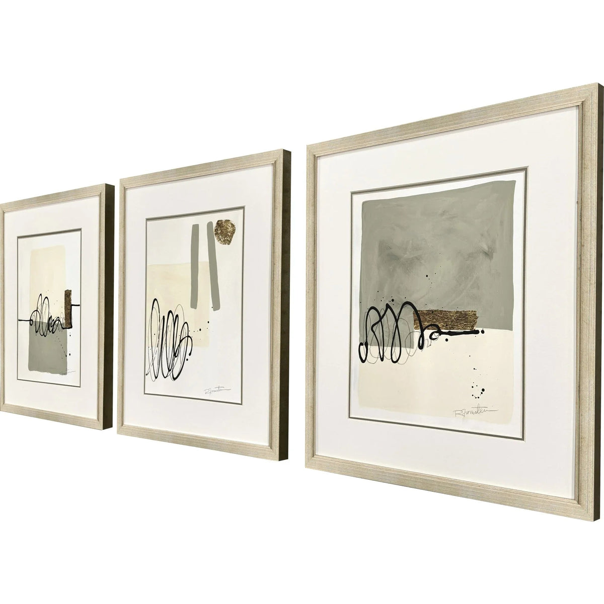 Private Property Wood Framed Wall Art 3PC -- view 3
