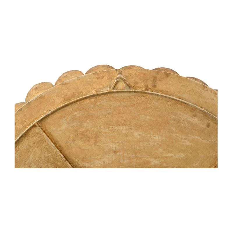 Promenea Aged Gold Leaf Finish Wall Mirror - LOOMLAN - Wildwood - Wall Mirrors