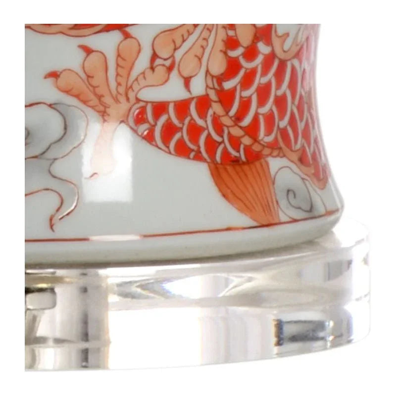 Prosperity Porcelain Made Table Lamp - LOOMLAN - Wildwood - Table Lamps
