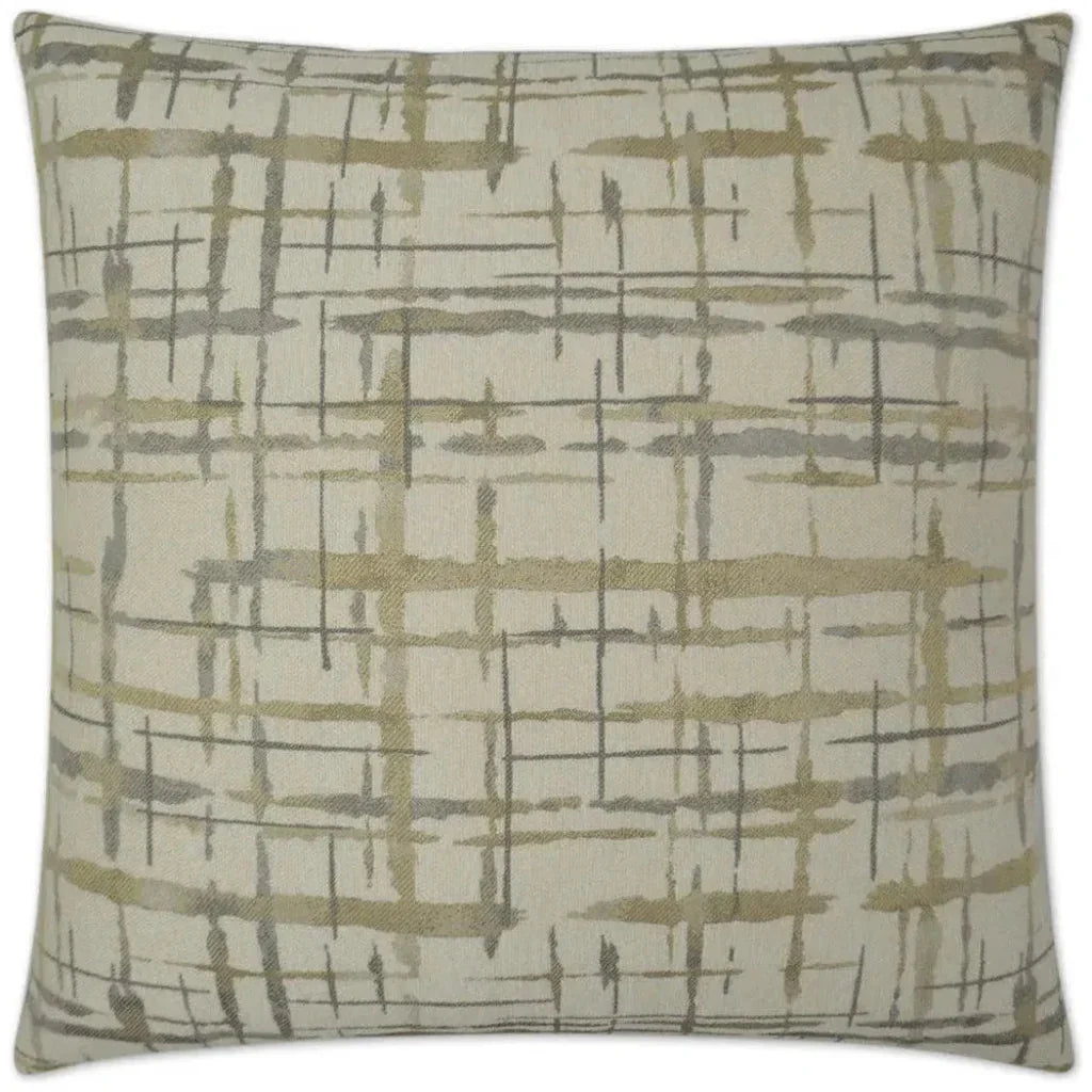 D.V. Kap Protraction Pewter Brown Throw Pillow Insert