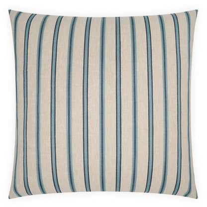 Pryce Blue Throw Pillow