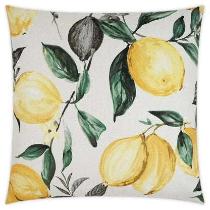 Pucker Farmhouse Yellow Large Throw Pillow Insert - LOOMLAN - D.V. Kap - Throw Pillows