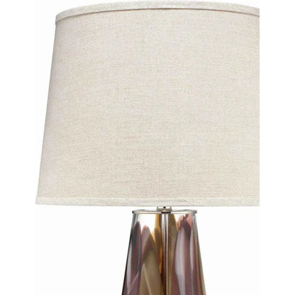 Purple Blown Glass Watercolor Table Lamp - LOOMLAN - Jamie Young - Table Lamps