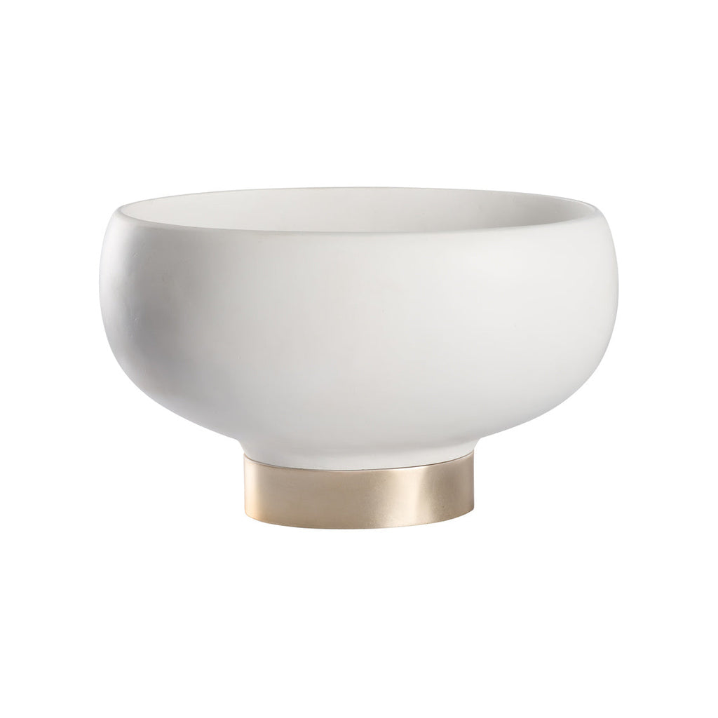 Quartz White Resin Bowl