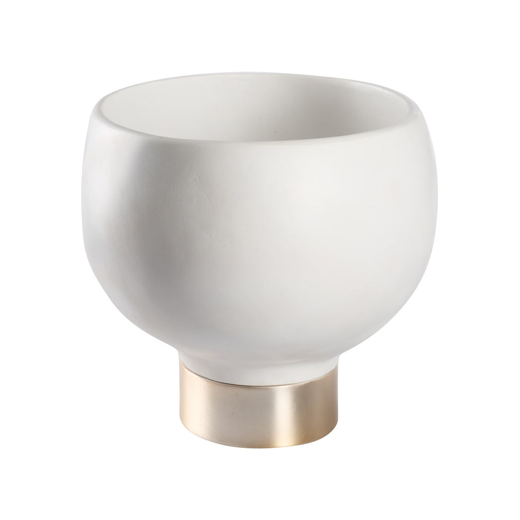 Quartz White Resin Bowl