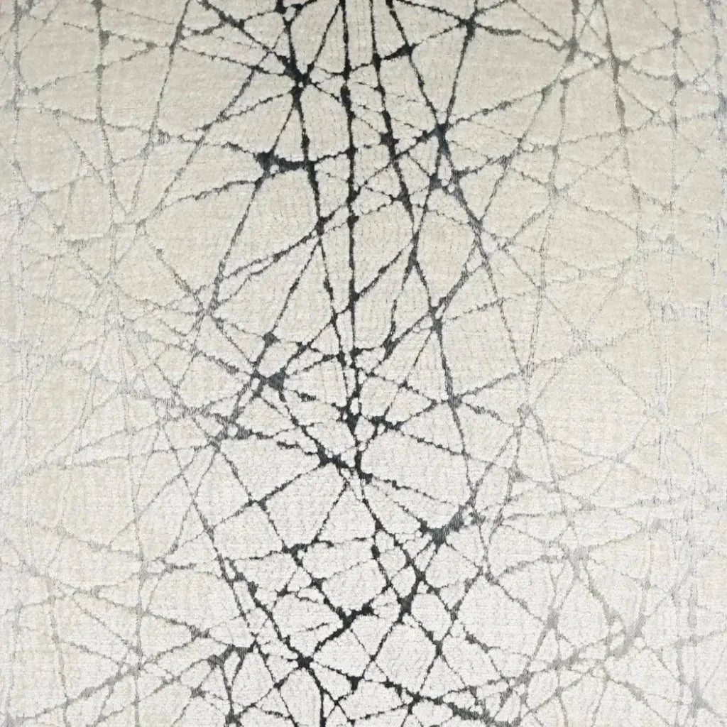 Questa Haze Glam Silver Large Throw Pillow Insert - LOOMLAN - D.V. Kap - Throw Pillows