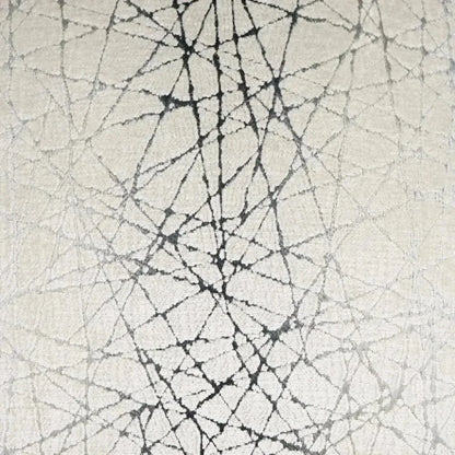 Questa Haze Glam Silver Large Throw Pillow Insert - LOOMLAN - D.V. Kap - Throw Pillows