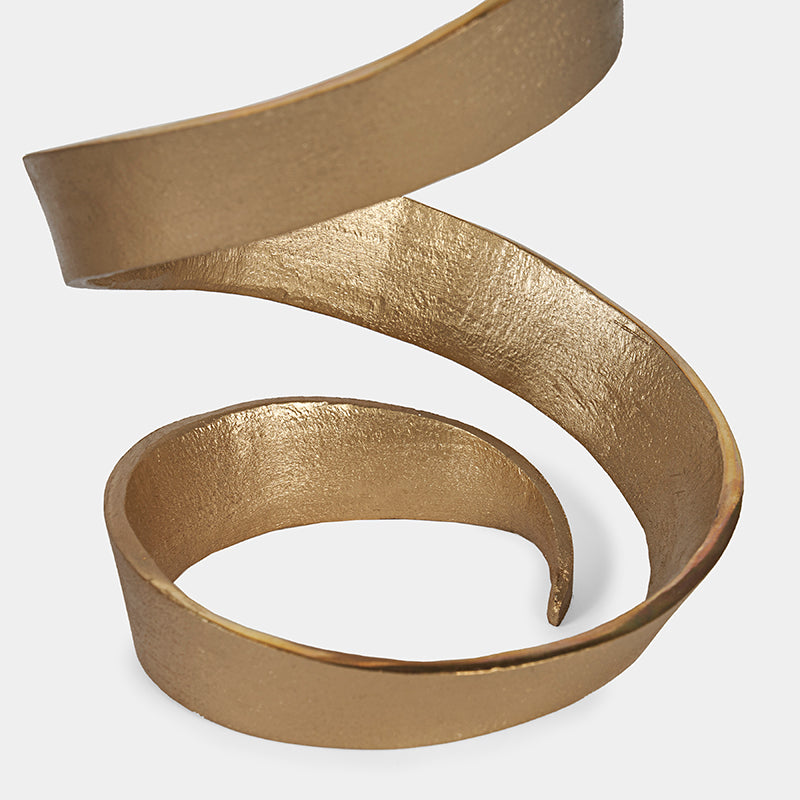 Quinn Matte Brass Candlestand 2PC