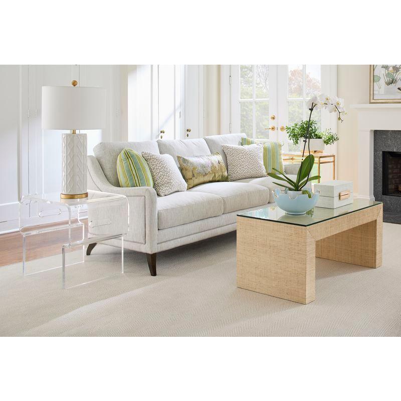 Raffia Made White Box (Set of 2) - LOOMLAN - Chelsea House - Boxes & Bowls