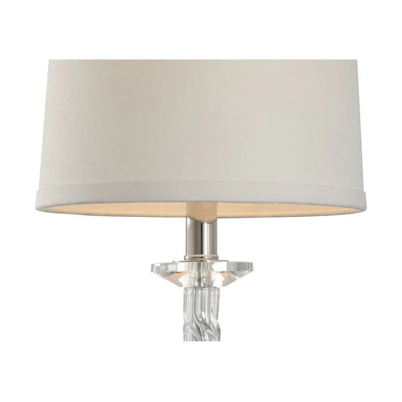 Raleigh Buffet Modern Crystal Base Table Lamp - LOOMLAN - Chelsea House - Table Lamps